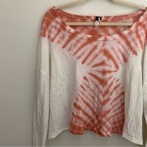Free People Tie Dye Long Sleeve
